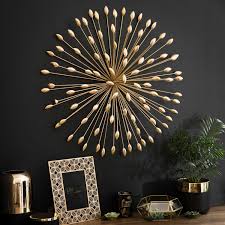 Wanddeko Aus Metall Goldfarben D70 Maisons Du Monde Wanddeko Metall Wanddeko Wanddekoration