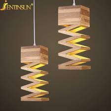 Modern Wood Pendant Lamp Hotels Lamp Modern Pendant Wood Aydinlatma Elemanlari Asma Lamba Ahsap Isleme