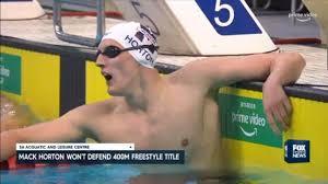 Check out the latest pictures, photos and images of mack horton. Mack Horton Misses Out On Olympics
