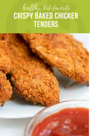 So, enjoy it at home with your kidsplease. Crispy Baked Chicken Tenders Super Healthy Kids