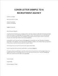 But they do not affect the opinions and recommendations of the authors. Recruiter Cover Letter