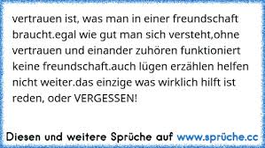 Nicht Nur In Der Liebe Braucht Man Vertrauen Sondern Auch In Der