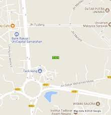 Satellite image of kuching, malaysia and near destinations. Map Of Kota Samarahan Google My Maps