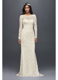 Long sleeve wedding dress | long sleeve boho bridal gown. Long Sleeve Lace Wedding Dress With Open Back David S Bridal