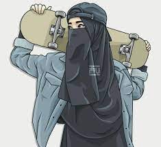 Inilah beberapa foto animasi muslimah bercadar. 101 Gambar Kartun Muslimah Berhijab Cantik Menggunakan Cadar Dan Semakin Imut Ketika Berkacamata Kanalmu