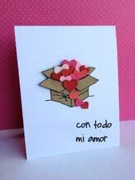 Elige una opción de nuestra biblioteca de plantillas profesionales. Ideas Para Hacer Tarjetas De Amor Hechas A Mano Para Regalar Valentine Day Cards Valentines Cards Cards Handmade