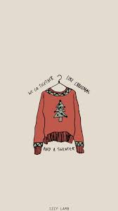Christmas Sweater Cute Christmas Wallpaper Wallpaper Iphone Christmas Xmas Wallpaper