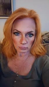 #redhead #freckles #change #dye #hairdresser