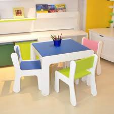 Cadeira Infantil Azul Mesa Infantil Madeira Mesa Para Crianca Cadeira Infantil De Madeira