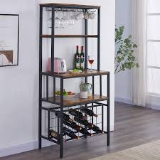 We did not find results for: Buy Oiahomy Industrial Wine Bakers Rack 4 Tier Wine Rack Freestanding Floor With Wine Storage And Glass Holder Multi Function Home Bar Furniture Wine Bar Cabinet For Home Kitchen Dining Room Online In Vietnam B08fmhrc55