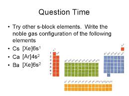 Some elements have fully filled valence orbits. Noble Gas Configuration I What Are Noble Gases