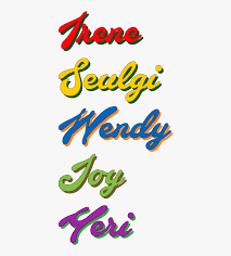 Hd wallpapers and background images Red Velvet Red Flavor Logo Png Red Velvet Names Png Transparent Png Kindpng