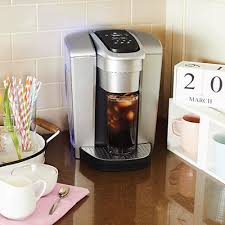 I had resigned myself to losing valuable counter space because i hated moving the coffee makers with each use, especially the cappuccino keurig which is quite heavy. Keurig K Elite Review Keurig Hot And Iced Coffee Brewer