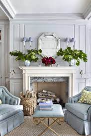 Serigraphic polycarbonate for floor and big piece of lacquered white wood to hang the tv.it covers nearly all of the wall and ceiling surfaces. 18 Best Blue And White Rooms And Decor Photos Of Pretty Blue And White Rooms