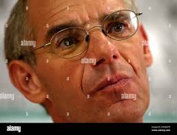 The father of an American civilian who was beheaded in Iraq about a month  ago, Michael Berg speaks to the media in London, Tuesday June 29, 2004,  about the death of his