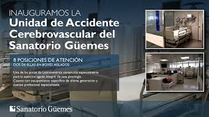 36,811 likes · 194 talking about this · 33,439 were here. Sanatorio Guemes Nueva Unidad De Accidente Cerebrovascular Del Sanatorio Guemes Construida Especificamente Para La Atencion De Pacientes Con Acv Cuenta Con 8 Posiciones De Internacion 2 De Ellas En Boxes Aislados