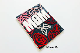 Mothers day card made using stampin up stylish stems dies, falling in love designer series paper (dsp) and sentiment from the avant garden after all, mother's day is may 8th. 4 Easy Ideas For Handmade Mother S Day Cards
