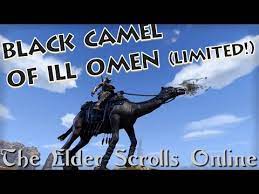 100% acid damage converted to cold damage to shadow strike. Video Black Camel Of Ill Omen Mount Limited Elder Scrolls Online
