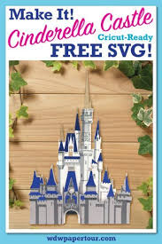Cinderella Castle Free Svg For Cricut And Paper Art Free Svg Cricut Disney Castle Drawing