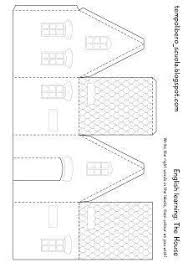 Image Result For Free Pattern Cardboard Christmas Houses Lebkuchenhaus Vorlage Weihnachtspapier Basteln Weihnachten