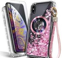 NGB Supremacy IPhone Xs Max Case - Full Body Protection With Built-in  Screen Protector (Green Plum)
