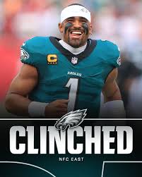 THE EAGLES ARE BACK-TO-BACK NFC EAST CHAMPIONS 🔥 They are the first team  to repeat as NFC East champions in 20 seasons 😤 (via @philadelphiaeagles)