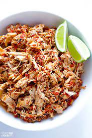 And the result is the most delectable, moist chicken you'll ever have! 2 Ingredient Slow Cooker Salsa Chicken Gimme Some Oven