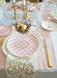 12 Beautiful Easter Tablescape Ideas Easter Table Decorations Easter Table Settings Easter Entertaining