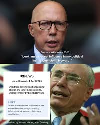 Peter Dutton has been reckless with his suggestion that our defence  relationship should be a tool used to negotiate with the US