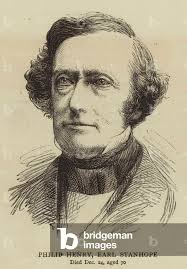 Image of Philip Henry, Graf Stanhope (Gravur) by English School, (19th  century)