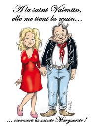 Sms d'amour d'humour idées de sms saint valentin humoristique. Carte A La St Valentin Elle Me Tient La Main Envoyer Une Carte Saint Valentin Humour Des 0 99 Merci Facteur