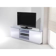 Madita corner tv stand for tvs up to 49 this minimalistic corner tv stand possesses clean lines, bold shapes, and will cast a bold silhouette in your household. White Corner Tv Stand You Ll Love In 2021 Visualhunt