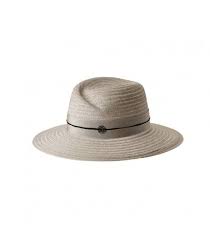 Maison Michel Virginie Fedora Hat Light Beige Fedora Hat Light Beige Beige