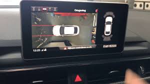 Birds Eye View Car Camera System India Audi A5 S5 Area View Top View Camera System Achteraf Inbouw Youtube
