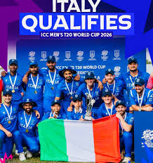 🇮🇹 From PIZZA to Power-Hitting, the Italians are coming! 🏏 Italy have  qualified for the ICC T20 World Cup for the FIRST time in history, led by  ex-Aussie star Joe Burns! 💥