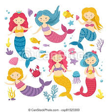 10 high quality cute mermaid clipart in different resolutions. Cute Mermaid Illustrations Pretty Mermaid Clipart Set Mermaid With Seahorse Mermaid And Narwhal Clipart Cute Mermaid Clipart Images Visual Arts Collage Deshpandefoundationindia Org