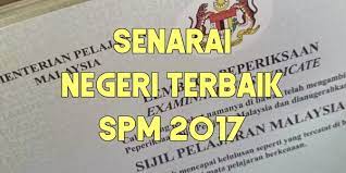 Kenapa mereka memilih ke utp? Ranking Negeri Terbaik Spm 2017