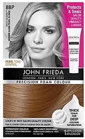John frieda sheer blonde go blonder controlled lightening spray with citrus and chamomile works with styling heat to gradually lighten hair with each use. John Frieda Precision Foam Colour Medium Warm Pearl Blonde Price From Jumia In Nigeria Yaoota
