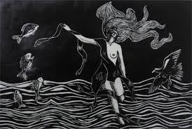 Pincoya , la pincoya , la pincoya cuenta la leyenda , cuando ella al interior de la isla mirando va , la pesca puede la pincoya est un personnage de la mythologie chilote (archipel du sud amérique). La Pincoya Monica Belmar Campos Artelista Com