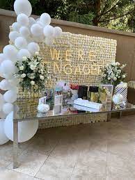 Engagement Party Table Engagement Party Table Party Table Table Decorations