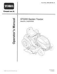Heboh prank ojol sampai jilat. Toro Gt2200 Garden Tractor User Manual Manualzz
