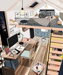 Tiny House House Illustration Art Room Home Room Design