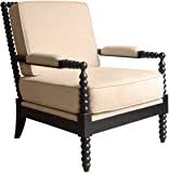 Spool, spindle and bobbin allude to the elaborate turnings or bulbs that distinguish the frame of the chair. Ravenna Home Belgrove Modern Wood Spindle Accent Chair Buy Online In Angola At Angola Desertcart Com Productid 114889061