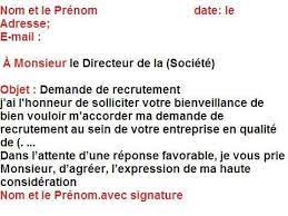 À l'inverse, si votre candidature est spontanée ou si les coordonnées du recruteur figurent dans l'offre d'emploi directement, vous devrez rédiger un. Rappelons Nous Une Demande D Emploi Facebook