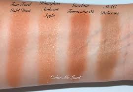 Hourglass Ambient Lighting Bronzer Luminous Bronze Light Review Swatch Comparison Fotd Color Me Loud