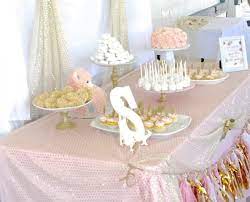 This pink and green baby shower is perfect for welcoming that sweet baby girl! Pink And Gold Baby Shower Sincerely Jean