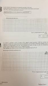 Precizăm că, deși aceste evaluări sunt organizate de 4 ani la nivel național, niciodată ministerul educației nu a explicat pe înțelesul publicului care sunt rezultatele medii, astfel încât părinții. Subiecte MatematicÄƒ Evaluare NaÈ›ionalÄƒ Clasa A Iv A Ce Subiecte Au Primit Elevii La MatematicÄƒ Antena 3