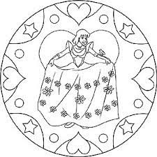 Auf dieser kinderseite finden sie ausmalbilder mandalas mandalas für kinder und jugendliche kindermandala bastelarbeiten vorschulthemen basteln mit kleinkindern schule lernen. Prinzessin Mandala Zum Ausdrucken Und Ausmalbild