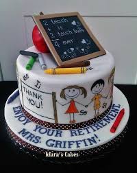 Teacher Inspired Class Teacher Birthday Cake For Teacher Image Result For 60th Birthday And Retirement Cake Ideas For Teachers Working With Deaf Children Pastel Para Maestra Tortas De Jubilacion Tortas De Egresados