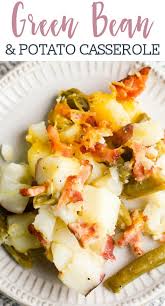 Looking For A Way To Use Up Leftover Green Beans Try This Green Bean Potato Casserole It S An Eas Green Beans And Potatoes Vegetable Recipes Side Dishes Easy
